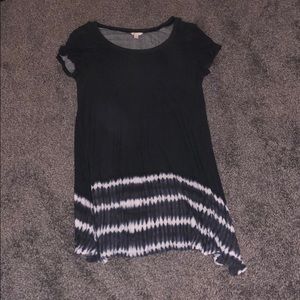 Gray T-Shirt Dress